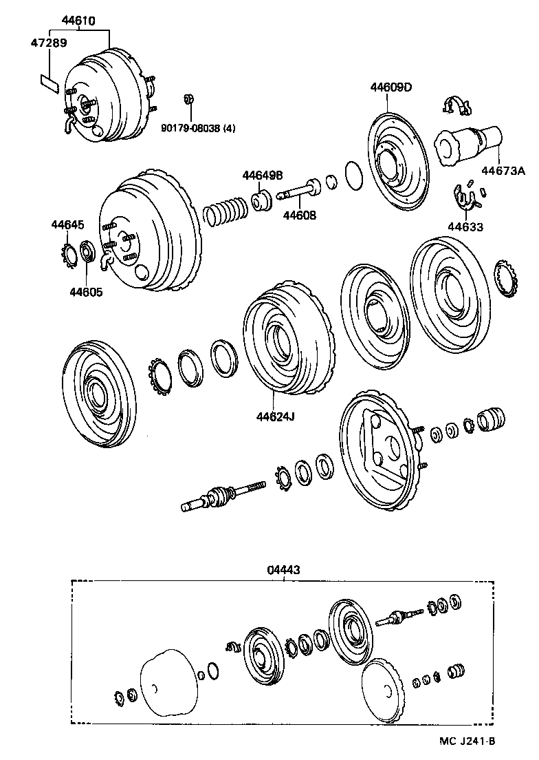  HIACE REGIUSACE |  BRAKE BOOSTER VACUUM TUBE
