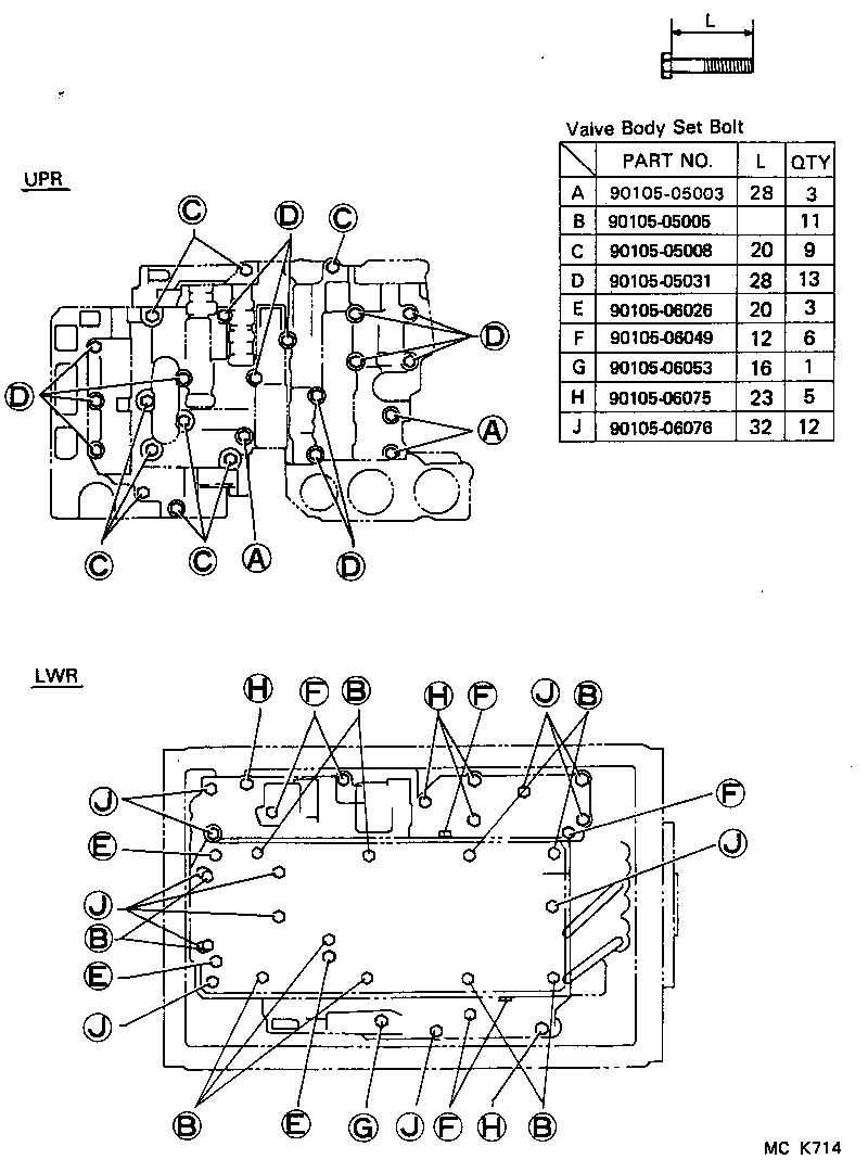  LAND CRUISER S T H T |  VALVE BODY OIL STRAINER ATM