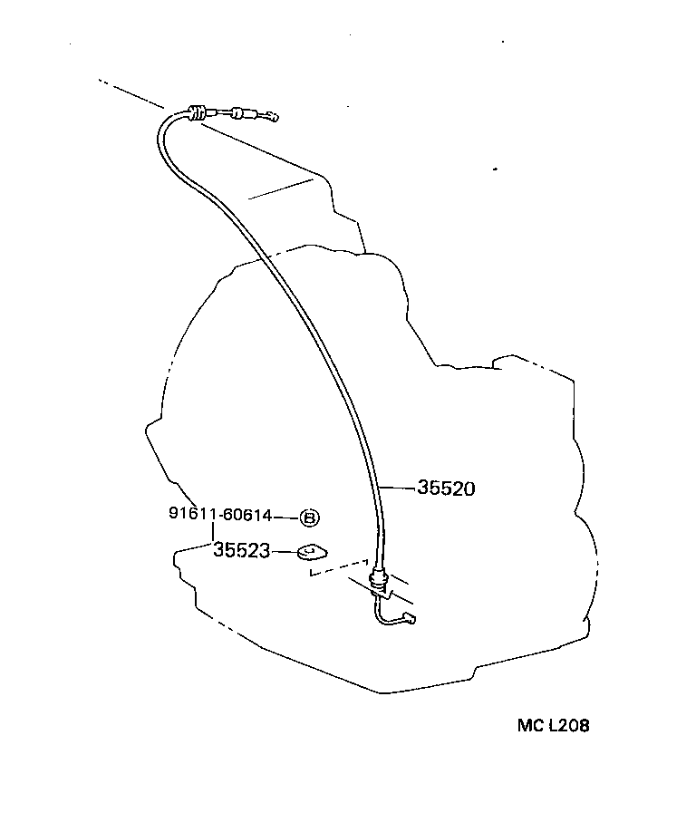  COROLLA 2 |  THROTTLE LINK VALVE LEVER ATM