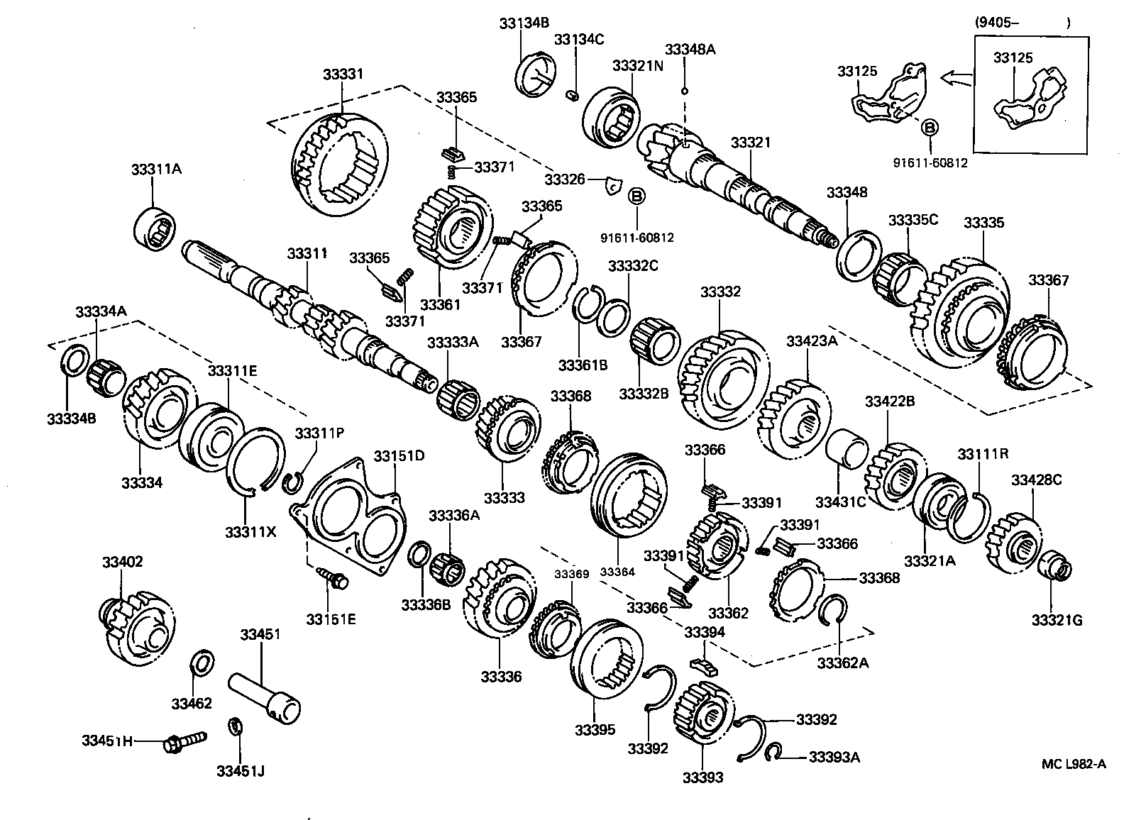 LVN CRE TRN MRN | TRANSMISSION GEAR MTM