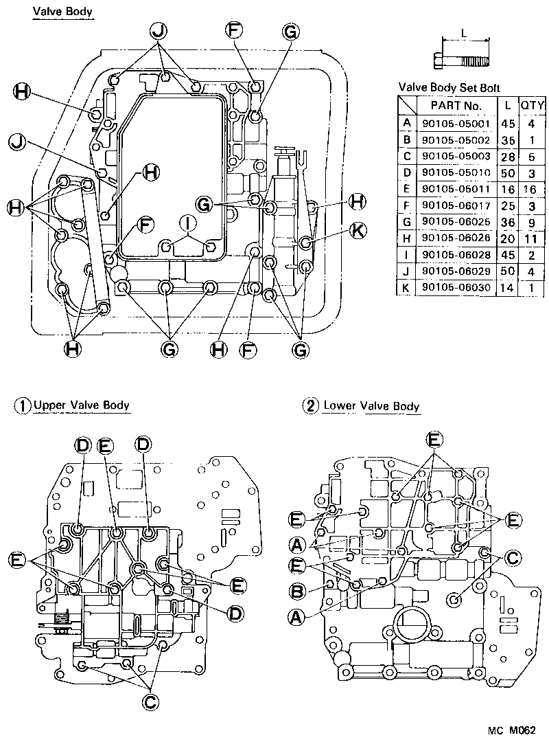  SPRINTER |  VALVE BODY OIL STRAINER ATM