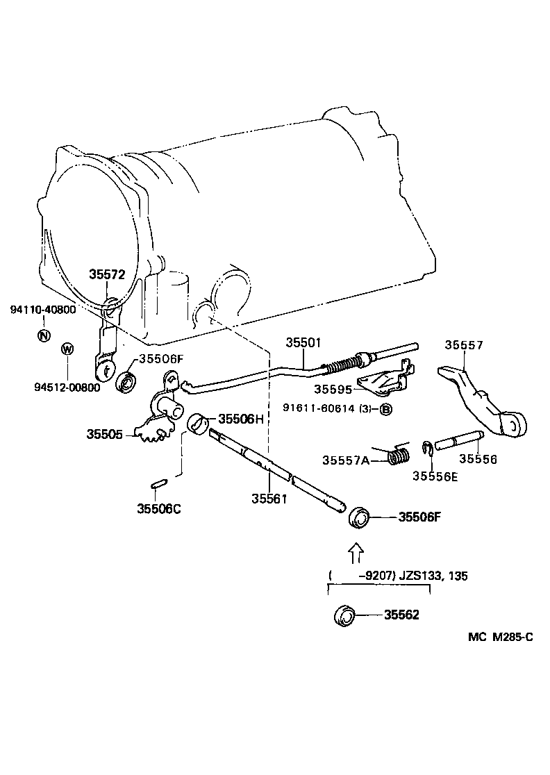  CROWN |  THROTTLE LINK VALVE LEVER ATM
