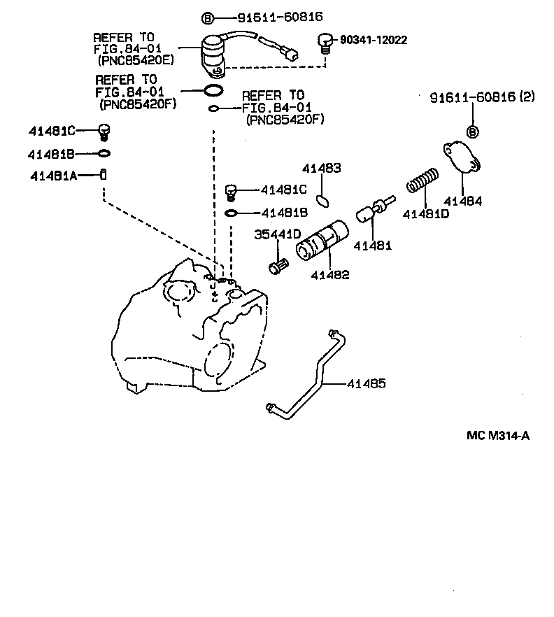  SPRINTER |  TRANSFER VALVE BODY VALVE LEVER