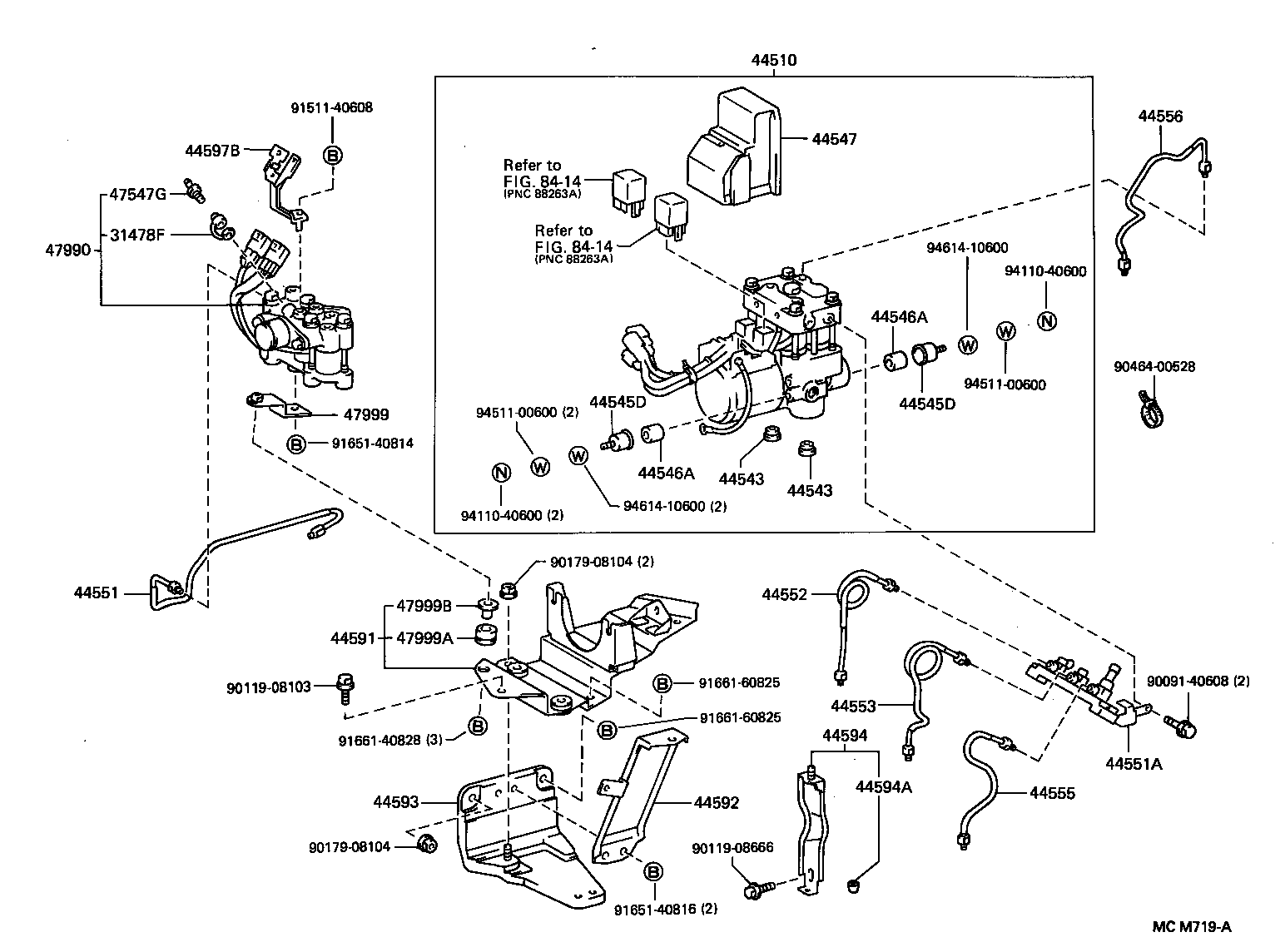  MR2 |  BRAKE TUBE CLAMP