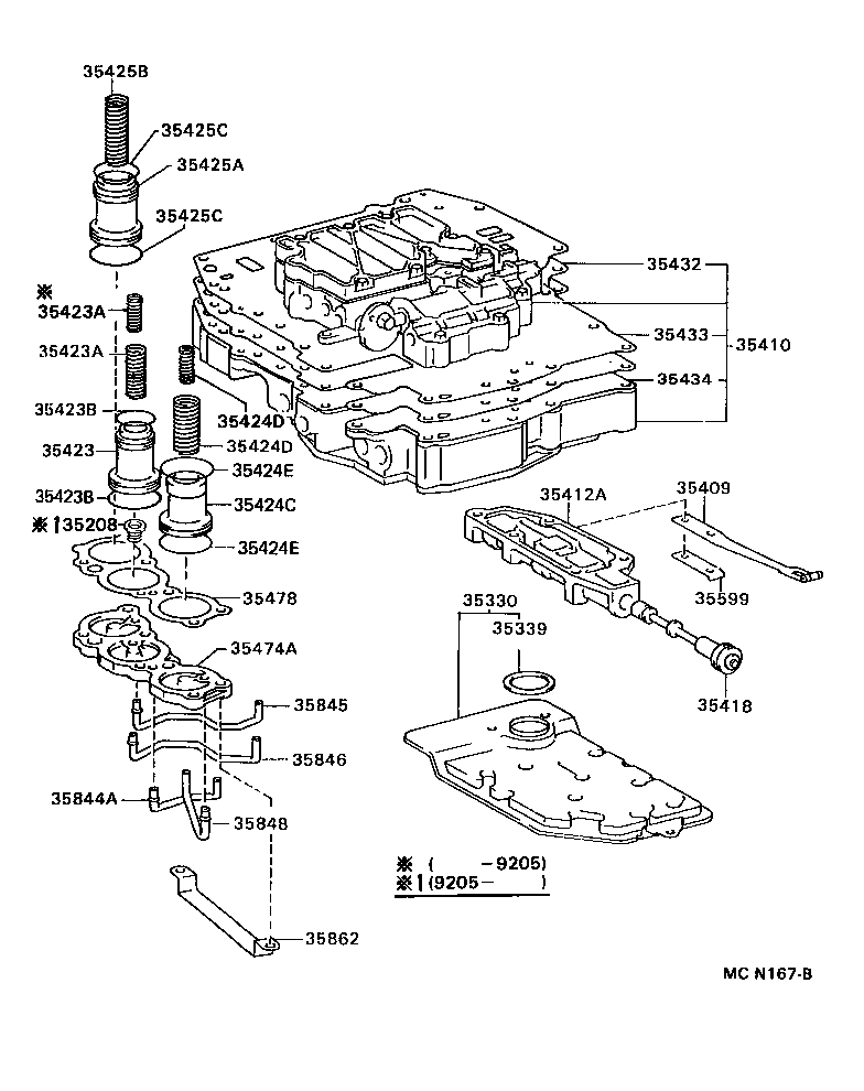  SPRINTER |  VALVE BODY OIL STRAINER ATM