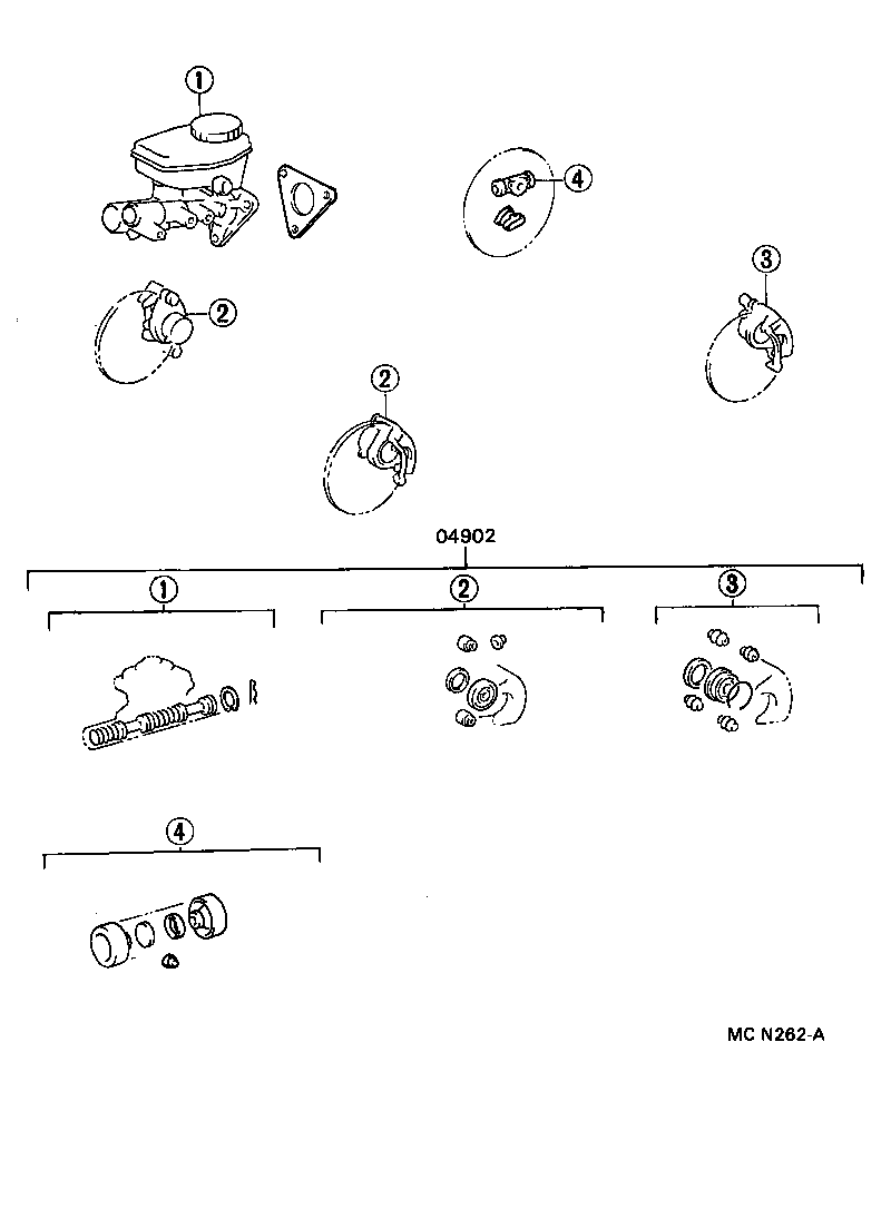  CROWN |  BRAKE MAINTENANCE KIT