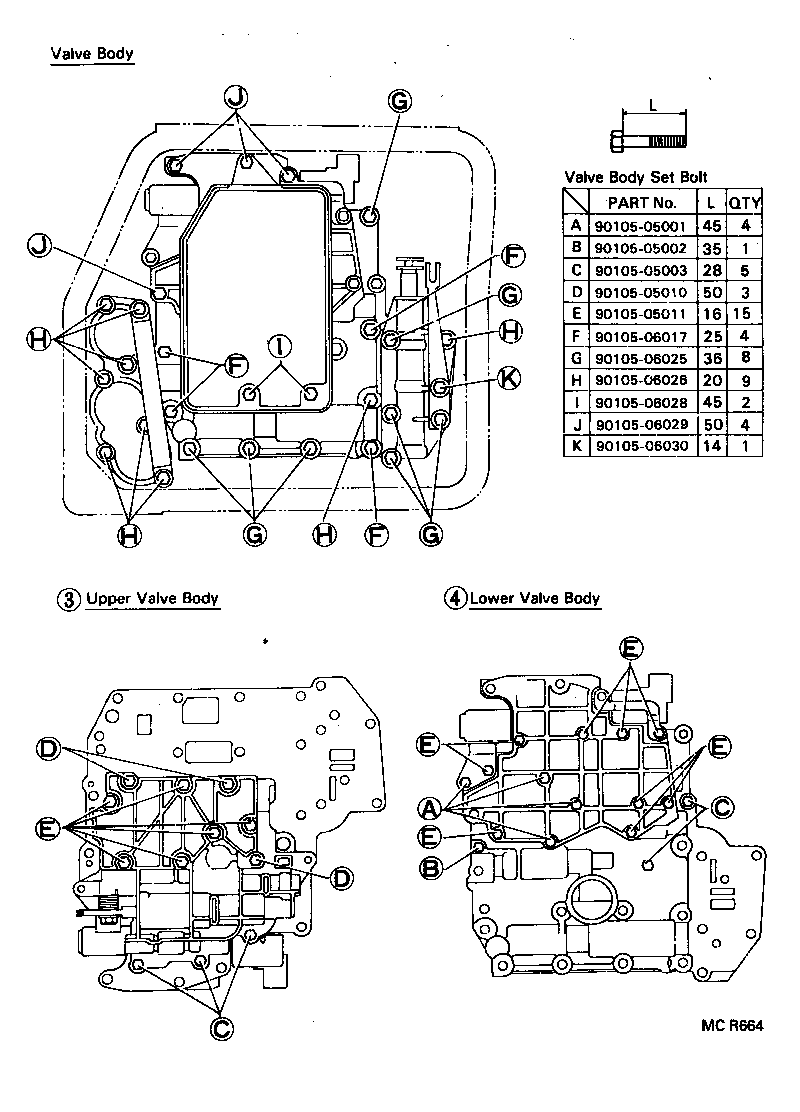  CAMRY VISTA |  VALVE BODY OIL STRAINER ATM