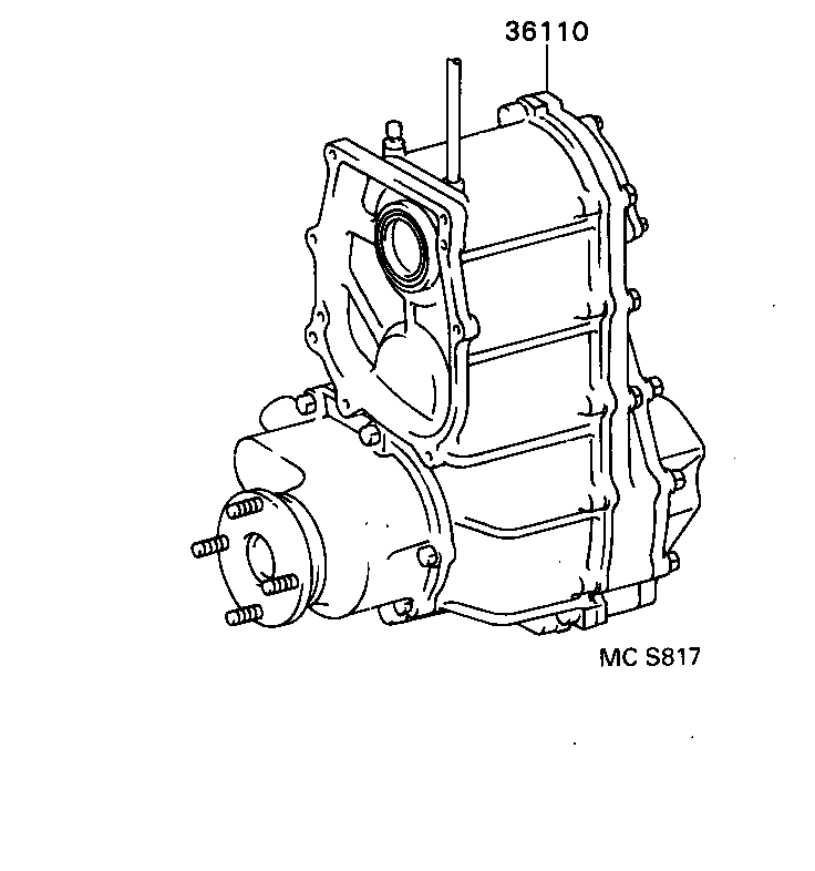  DYNA 200 TOYOACE G25 |  TRANSFER ASSEMBLY GASKET KIT