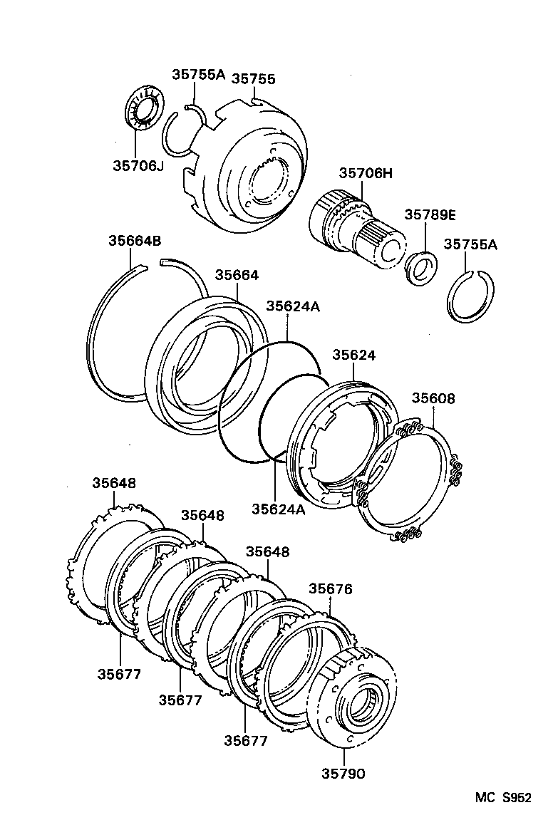  SPRINTER CARIB |  CENTER SUPPORT PLANETARY SUN GEAR ATM