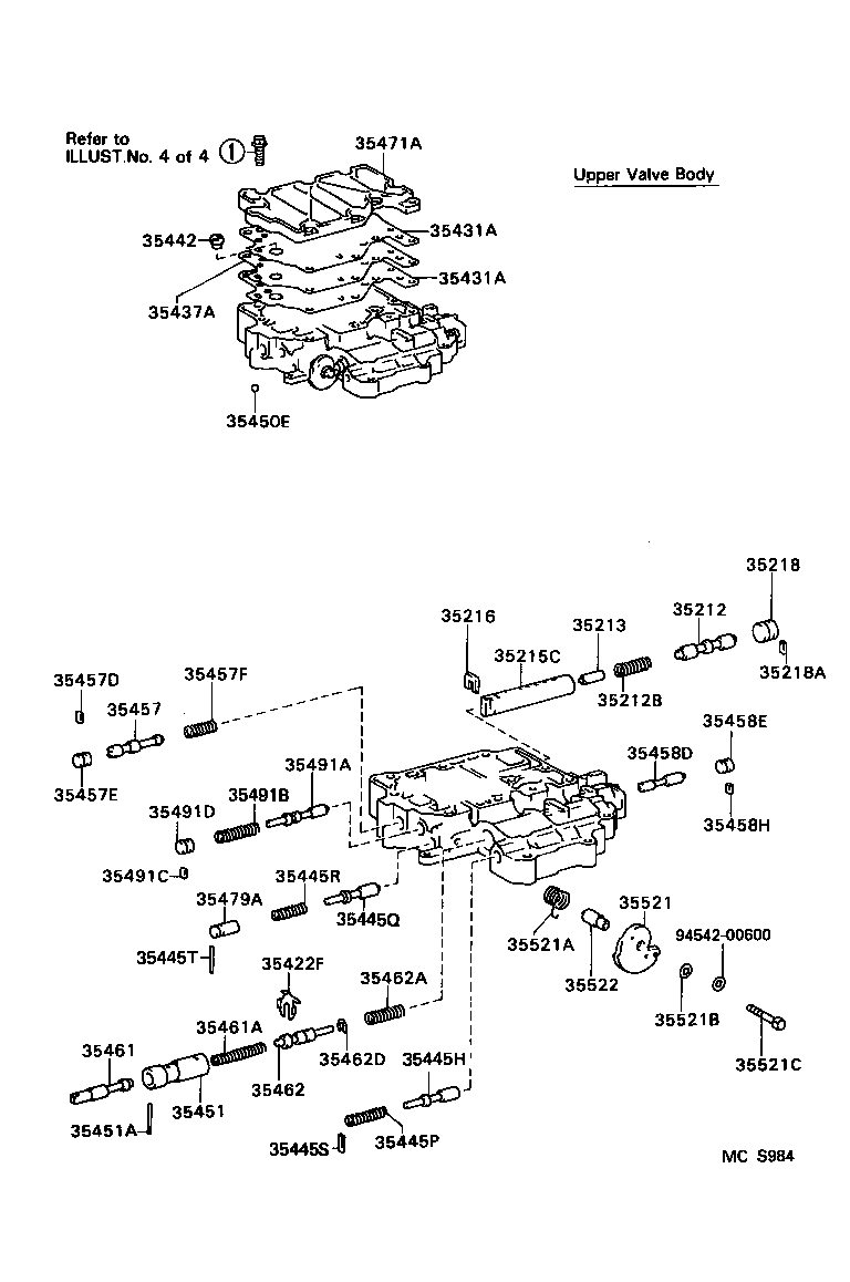  SPRINTER |  VALVE BODY OIL STRAINER ATM