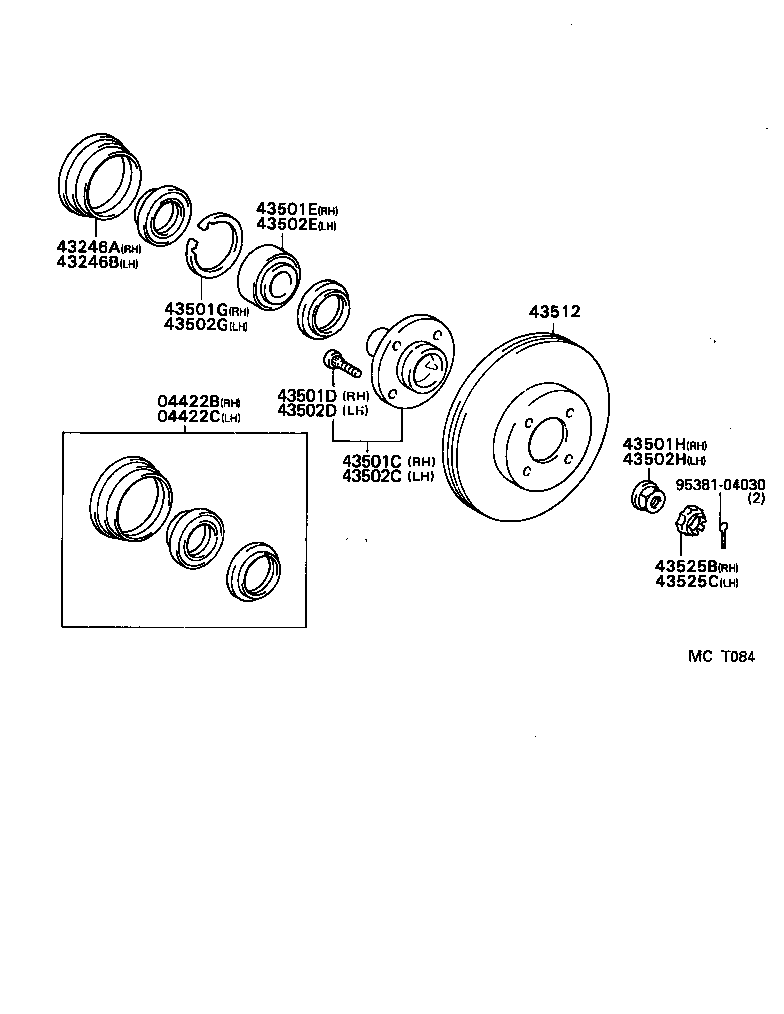  SPRINTER |  FRONT AXLE HUB