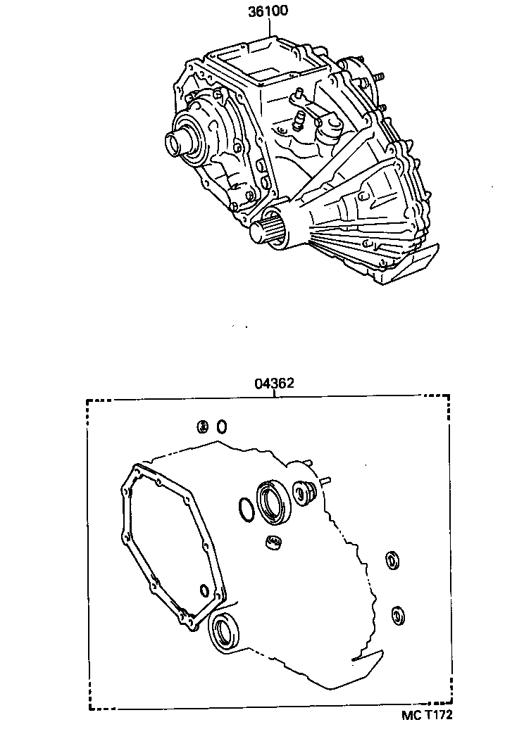  QUICK DELIVERY |  TRANSFER ASSEMBLY GASKET KIT