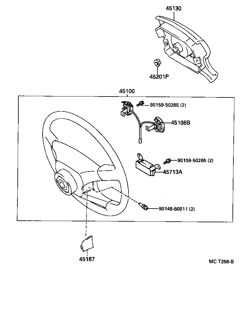  LVN CRE TRN MRN |  STEERING WHEEL