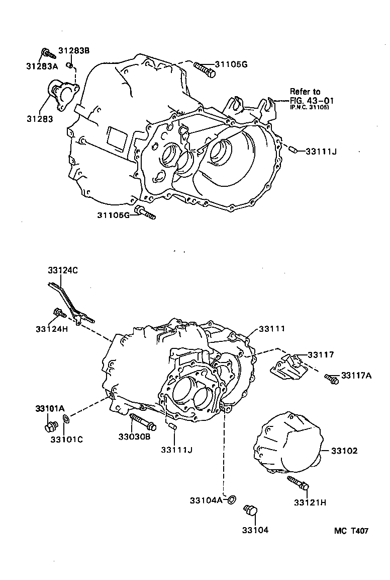 SPRINTER | CLUTCH HOUSING TRANSMISSION CASE MTM