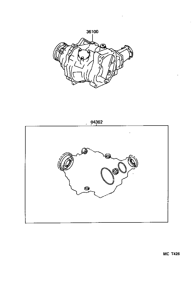  SPRINTER CARIB |  TRANSFER ASSEMBLY GASKET KIT