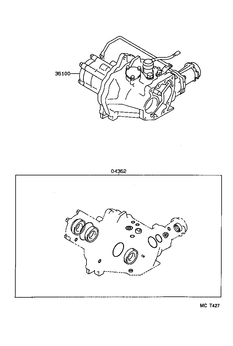  SPRINTER CARIB |  TRANSFER ASSEMBLY GASKET KIT