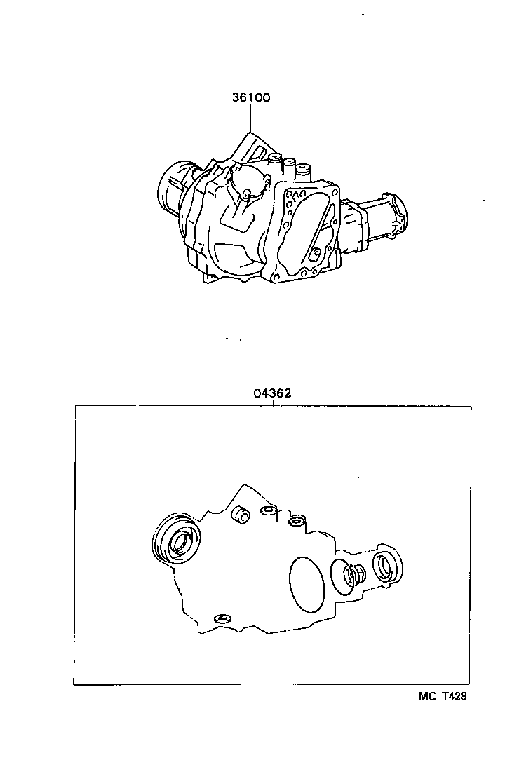 SPRINTER CARIB | TRANSFER ASSEMBLY GASKET KIT