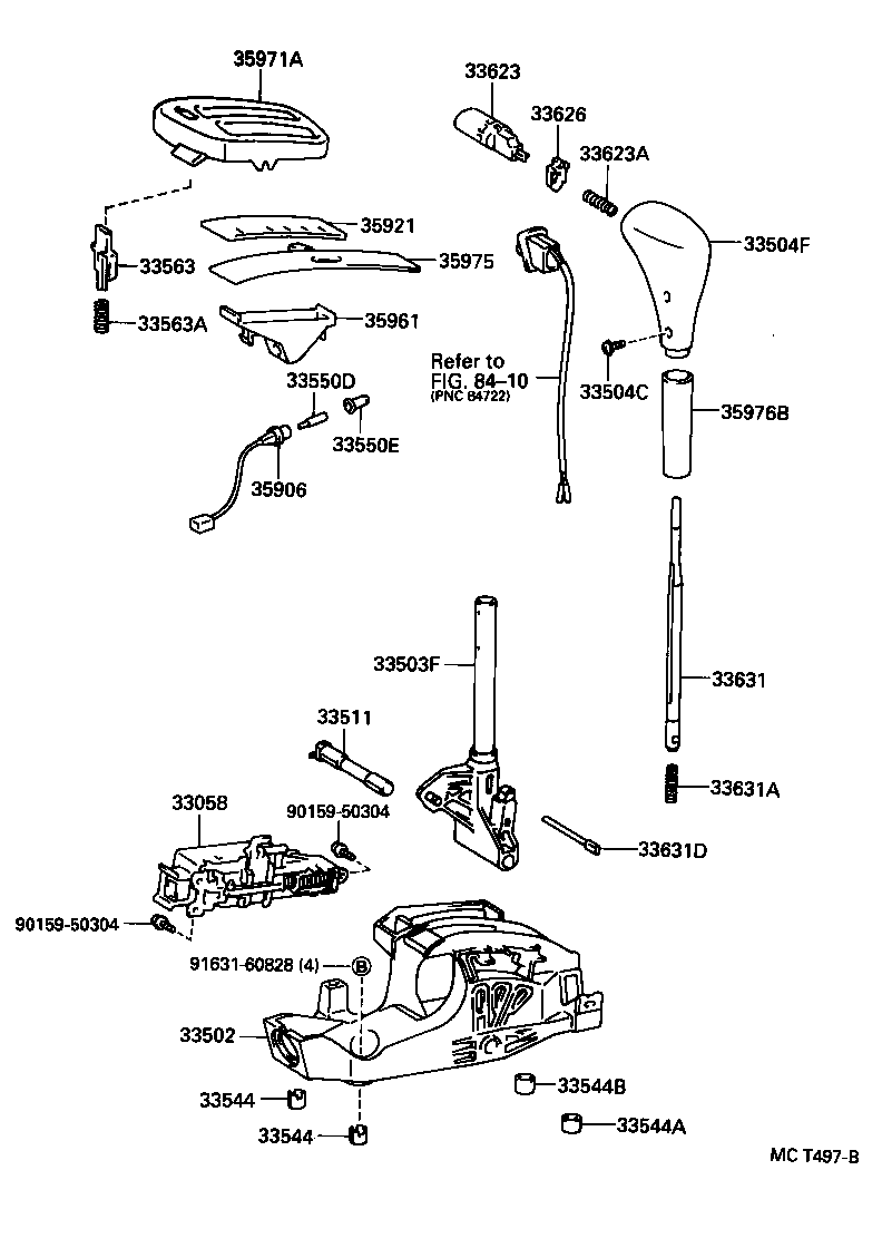  LEVIN TRUENO |  SHIFT LEVER RETAINER