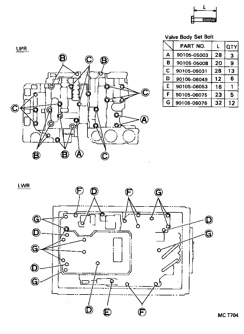  REGIUS TOURING HIACE |  VALVE BODY OIL STRAINER ATM