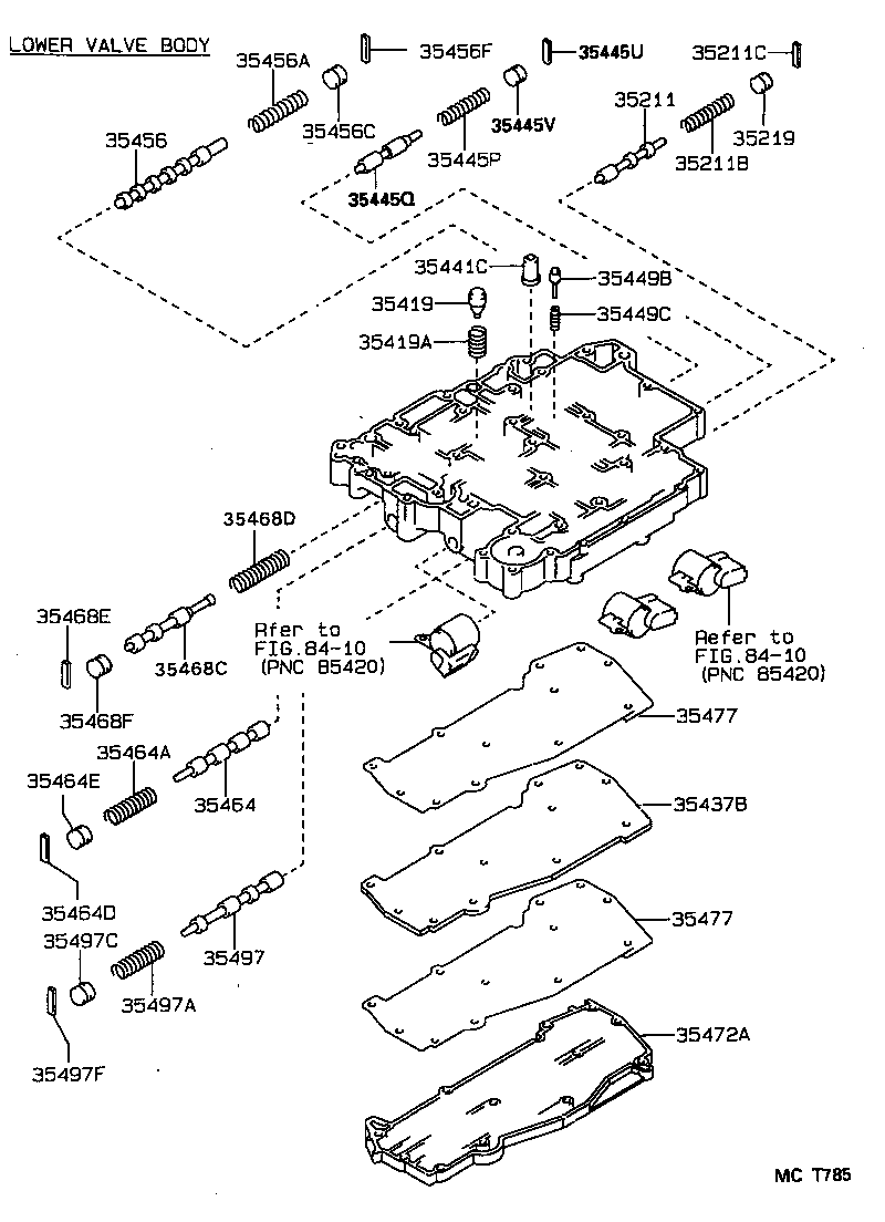  CYNOS |  VALVE BODY OIL STRAINER ATM