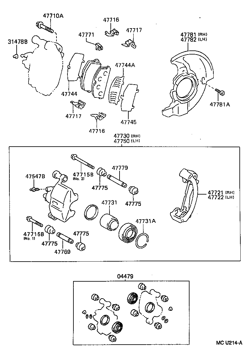  CYNOS |  FRONT DISC BRAKE CALIPER DUST COVER