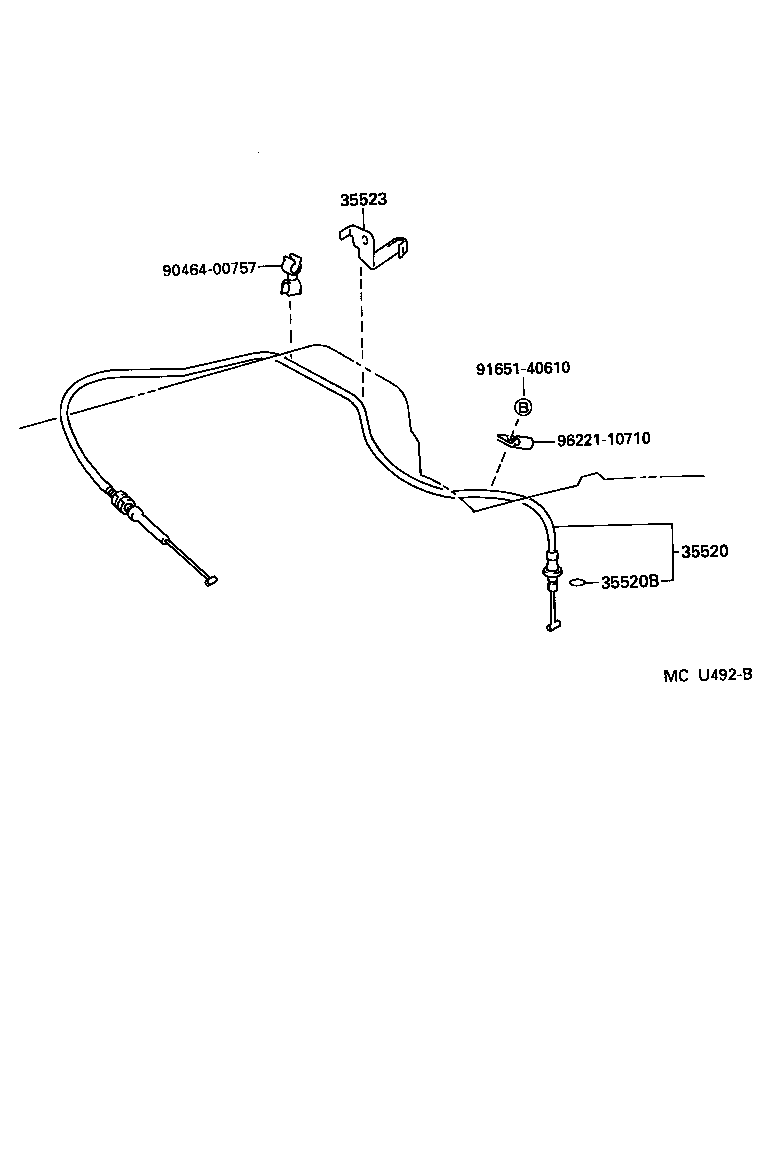  CROWN CROWN MAJESTA |  THROTTLE LINK VALVE LEVER ATM