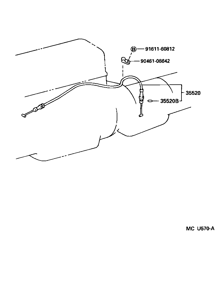  DYNA 200 TOYOACE G25 |  THROTTLE LINK VALVE LEVER ATM