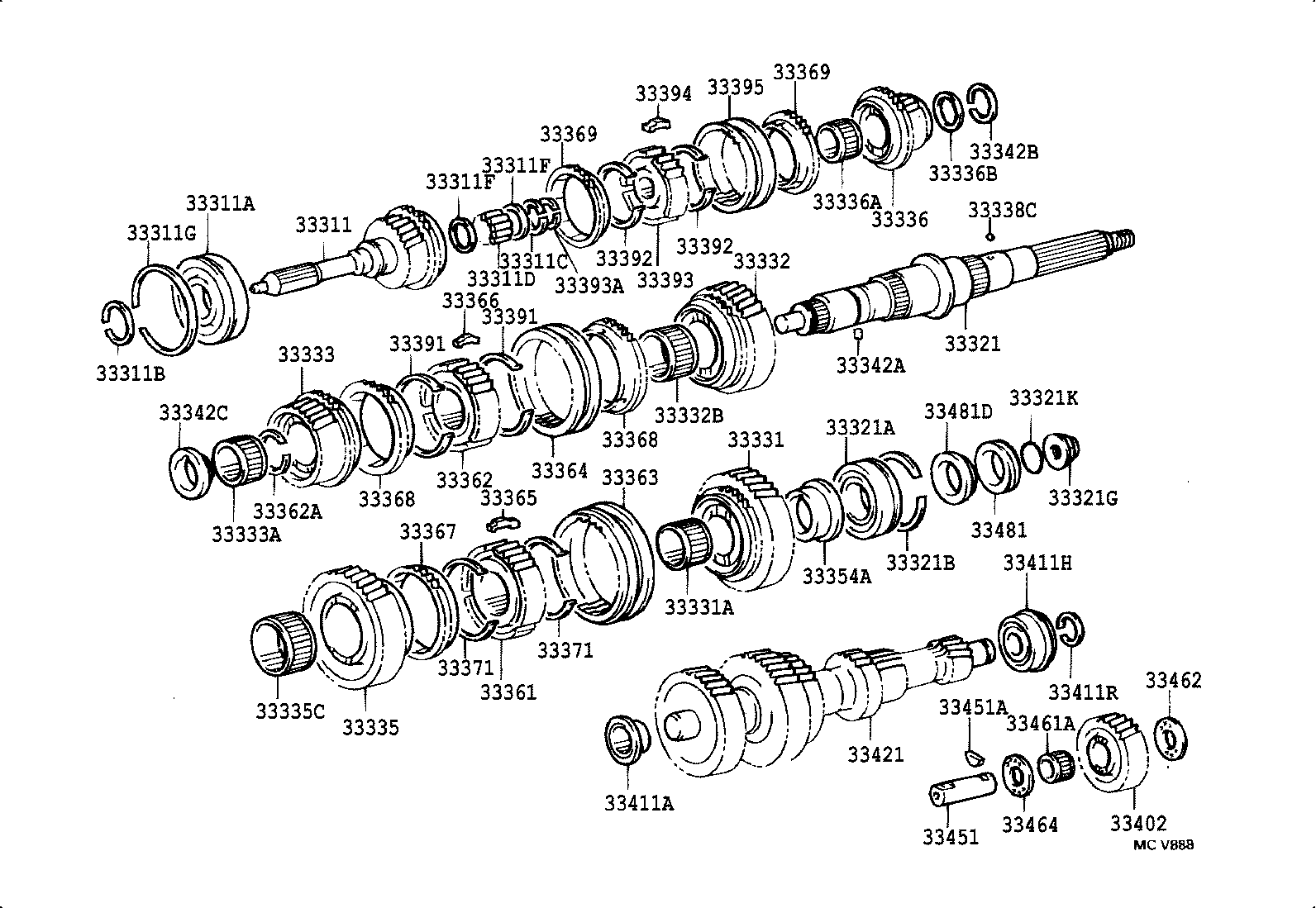  QUICK DELIVERY |  TRANSMISSION GEAR MTM