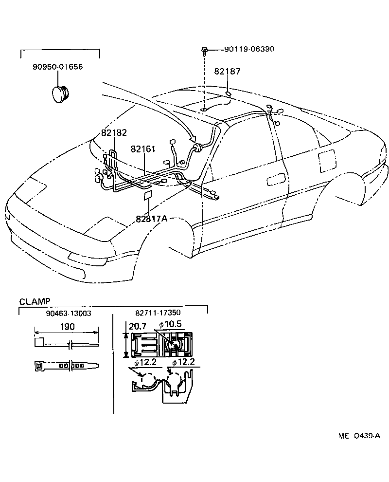  MR2 |  WIRING CLAMP