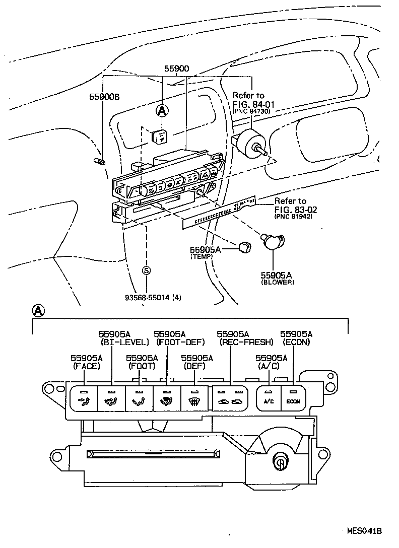  SPRINTER |  HEATING AIR CONDITIONING CONTROL AIR DUCT