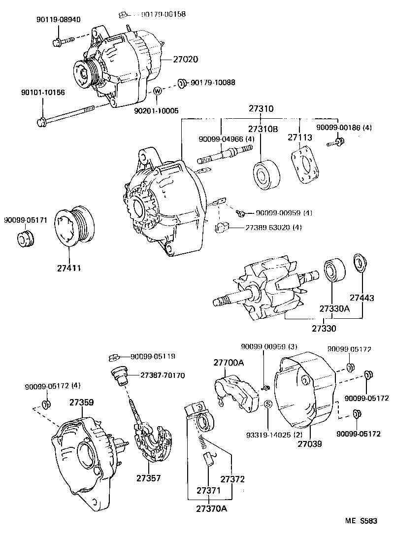  CROWN |  ALTERNATOR