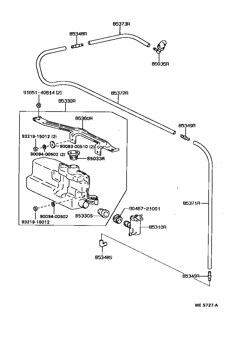  CROWN |  REAR WASHER
