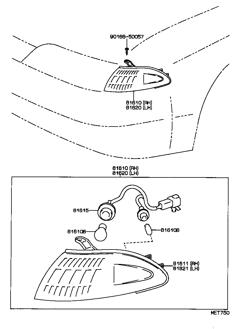  LVN CRE TRN MRN |  FRONT CLEARANCE LAMP