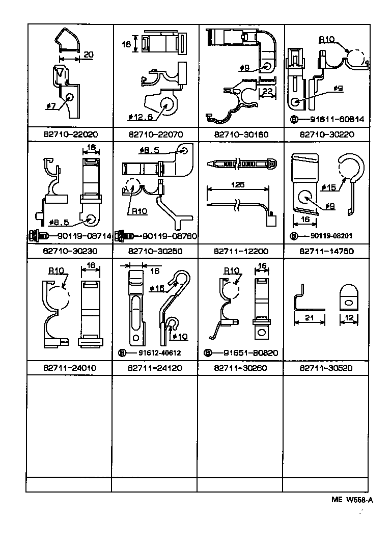  CROWN |  WIRING CLAMP