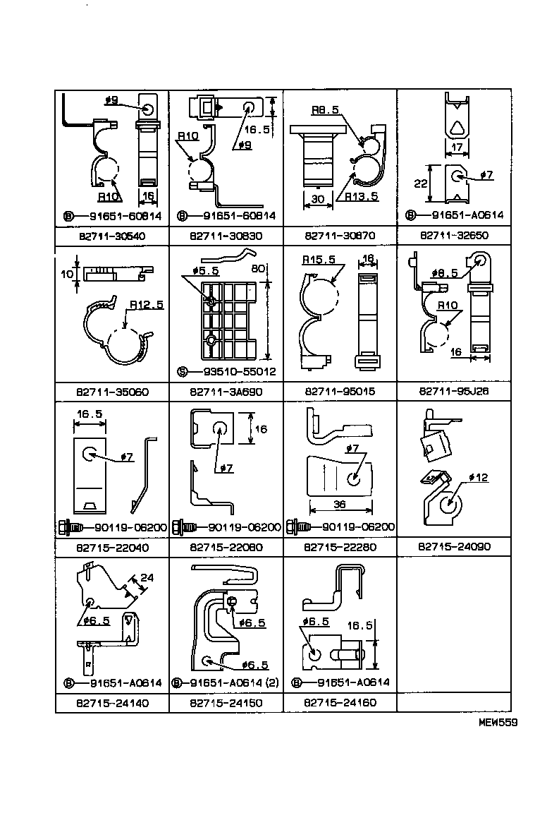  CROWN |  WIRING CLAMP