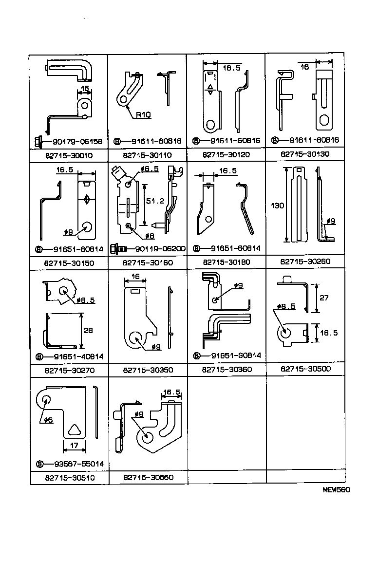  CROWN |  WIRING CLAMP