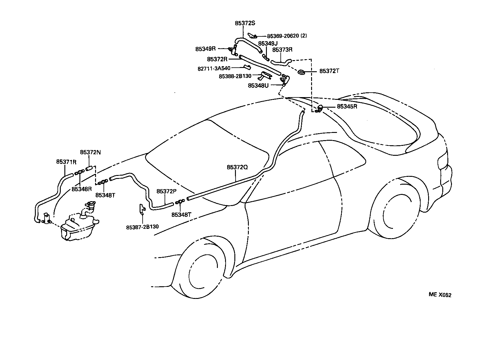  CELICA |  REAR WASHER