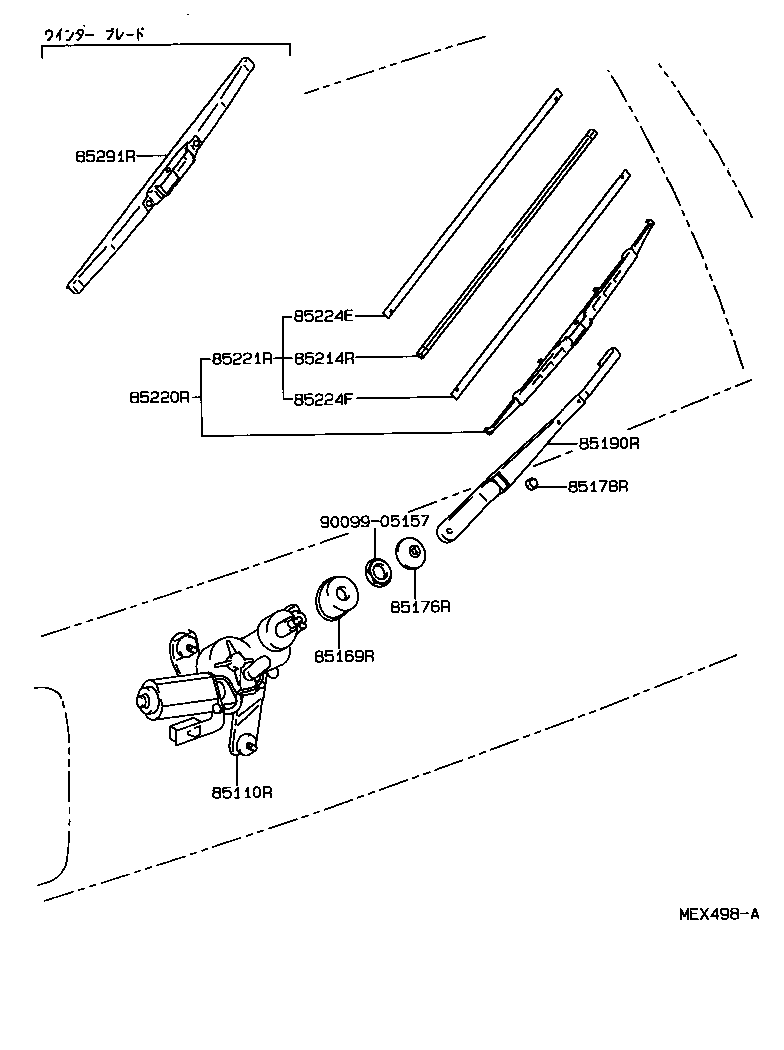  RAV4 |  REAR WIPER
