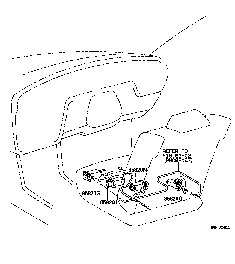  CAMRY VISTA |  SEAT MOTOR SEAT HEATER