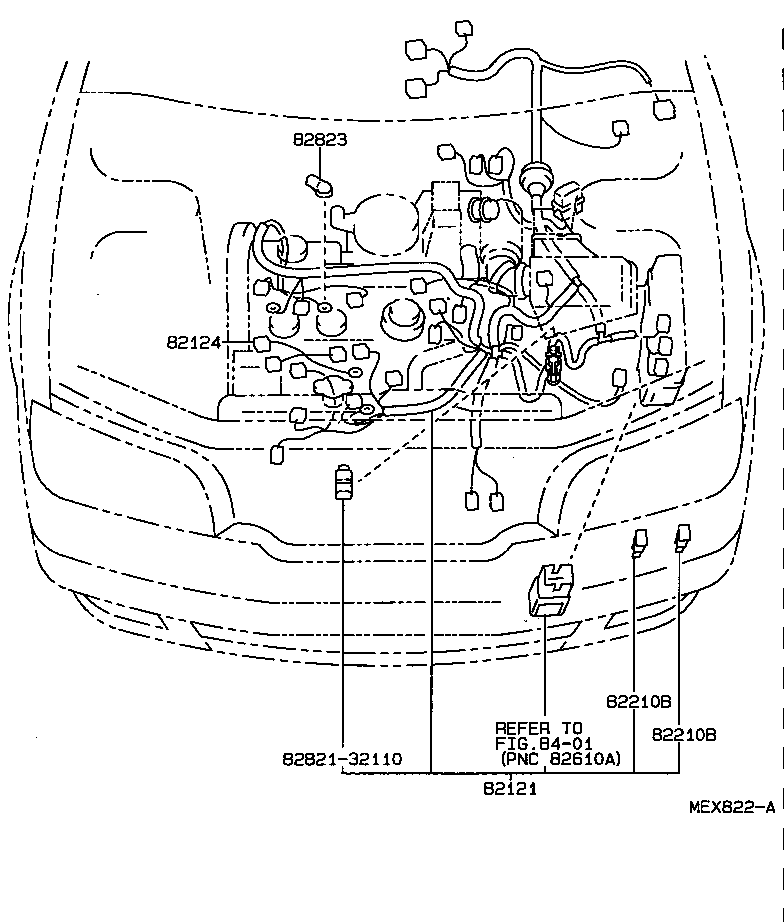  CAMRY VISTA |  WIRING CLAMP