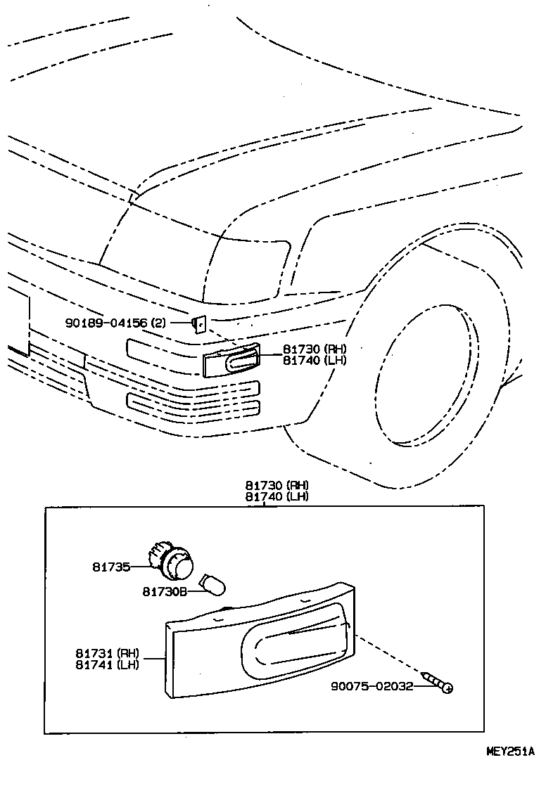  CELSIOR |  SIDE TURN SIGNAL LAMP OUTER MIRROR LAMP