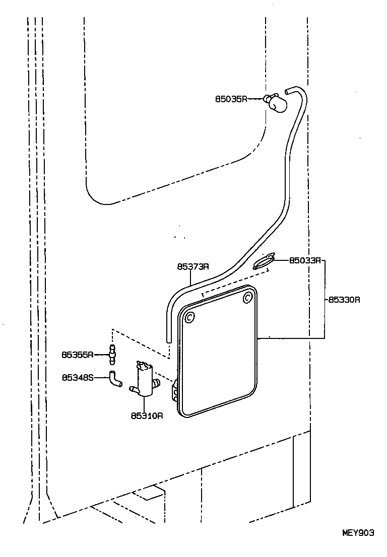  QUICK DELIVERY |  REAR WASHER