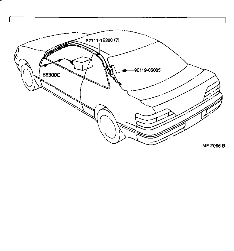  LEVIN TRUENO |  ANTENNA