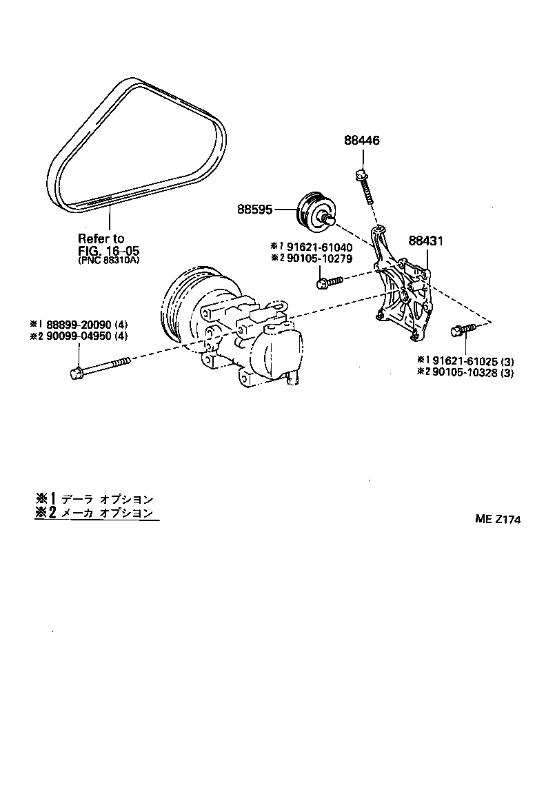 SPRINTER CARIB |  HEATING AIR CONDITIONING COMPRESSOR
