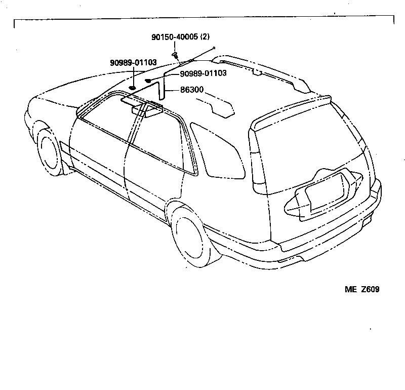  SPRINTER CARIB |  ANTENNA