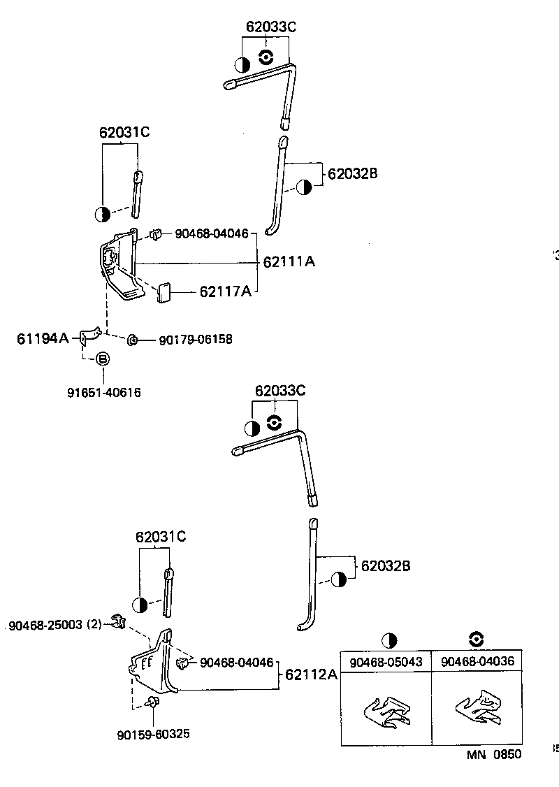  LAND CRUISER S T H T |  INSIDE TRIM BOARD