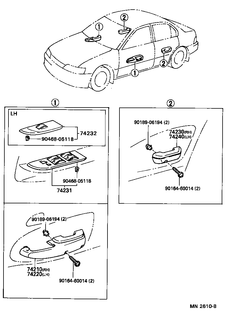  SPRINTER |  ARMREST VISOR