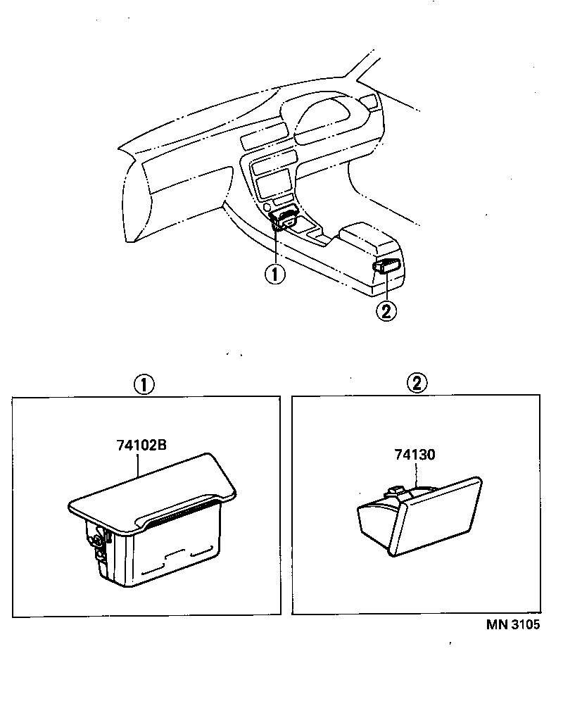  LEVIN TRUENO |  ASH RECEPTACLE