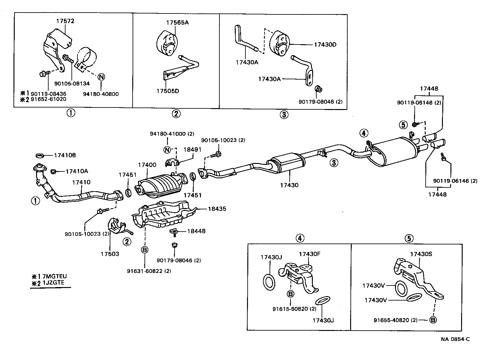  SUPRA |  EXHAUST PIPE