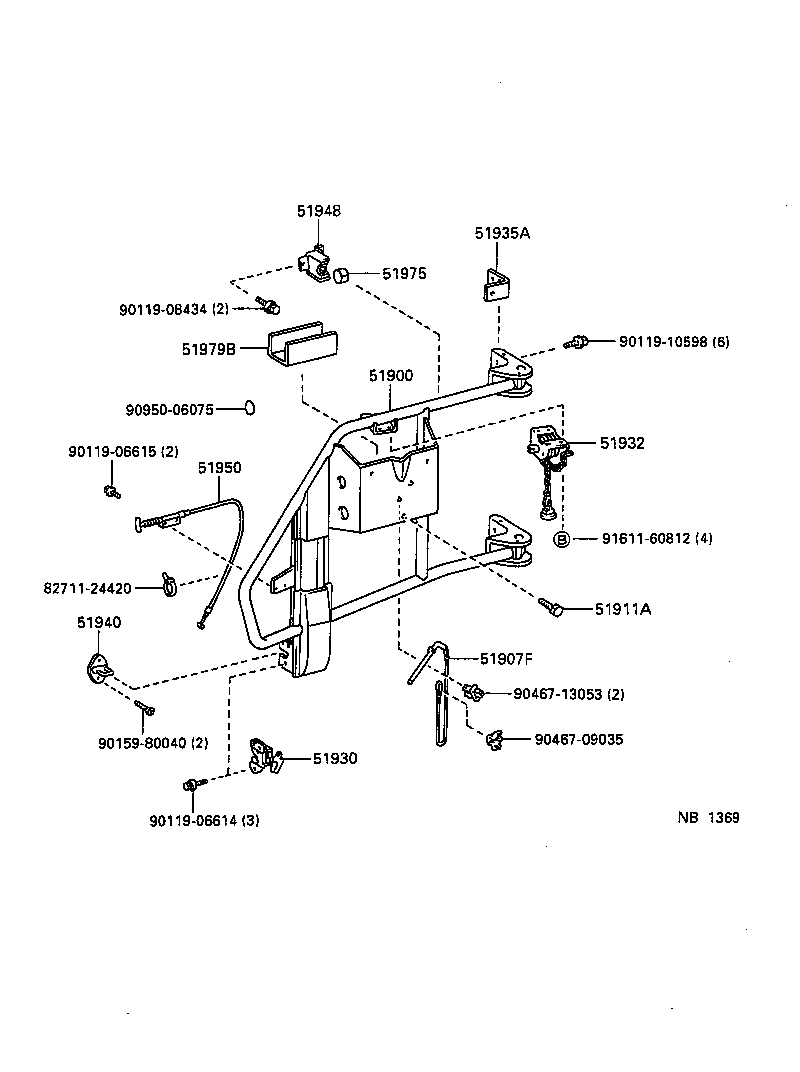  MEGA CRUISER |  SPARE WHEEL CARRIER